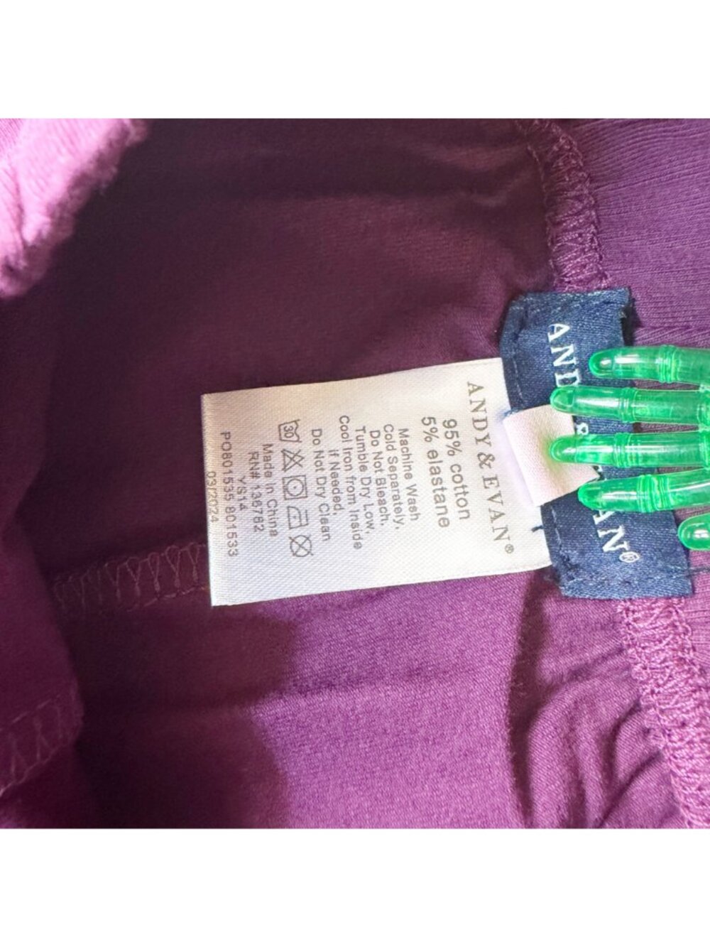 Andy & Evan Glow In The Dark Halloween Sweater Pants Girls Set NWT 5 - Picture 3 of 5